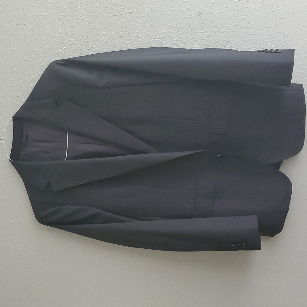 Bonobos Dark Gray Blazer Men's Tailored Fit Jacket  38R